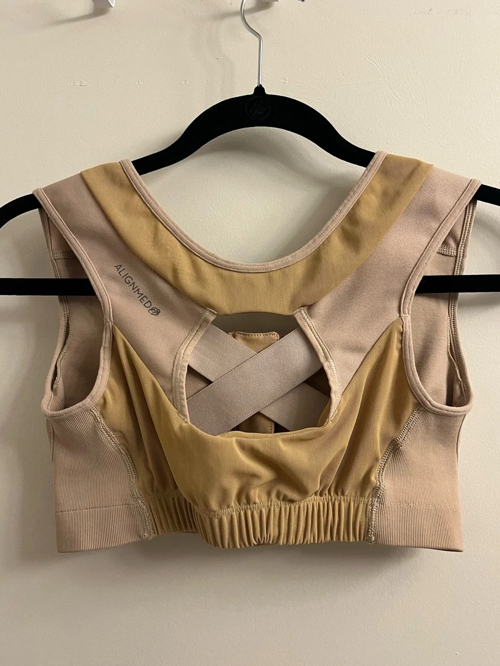Alignmed Zipper Posture Sports Bra Large